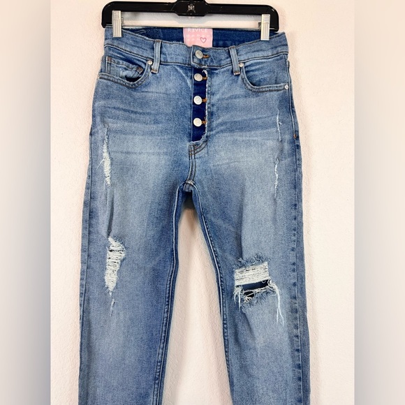 REVICE Dream Fit Sweet Monday Wash Mid-High Waist Jeans Size 31 - Picture 3 of 12
